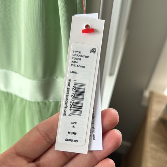 alice + olivia Chara Midi Dress - Picture 7 of 10